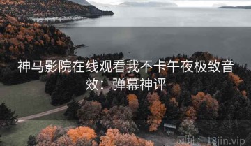 神马影院在线观看我不卡午夜极致音效：弹幕神评