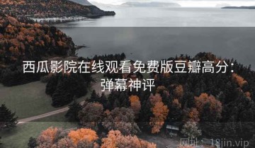 西瓜影院在线观看免费版豆瓣高分：弹幕神评