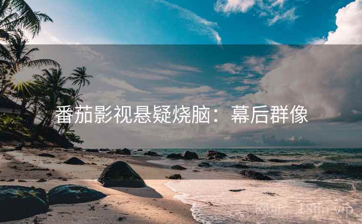 番茄影视悬疑烧脑：幕后群像